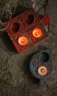 Tea light holders fr