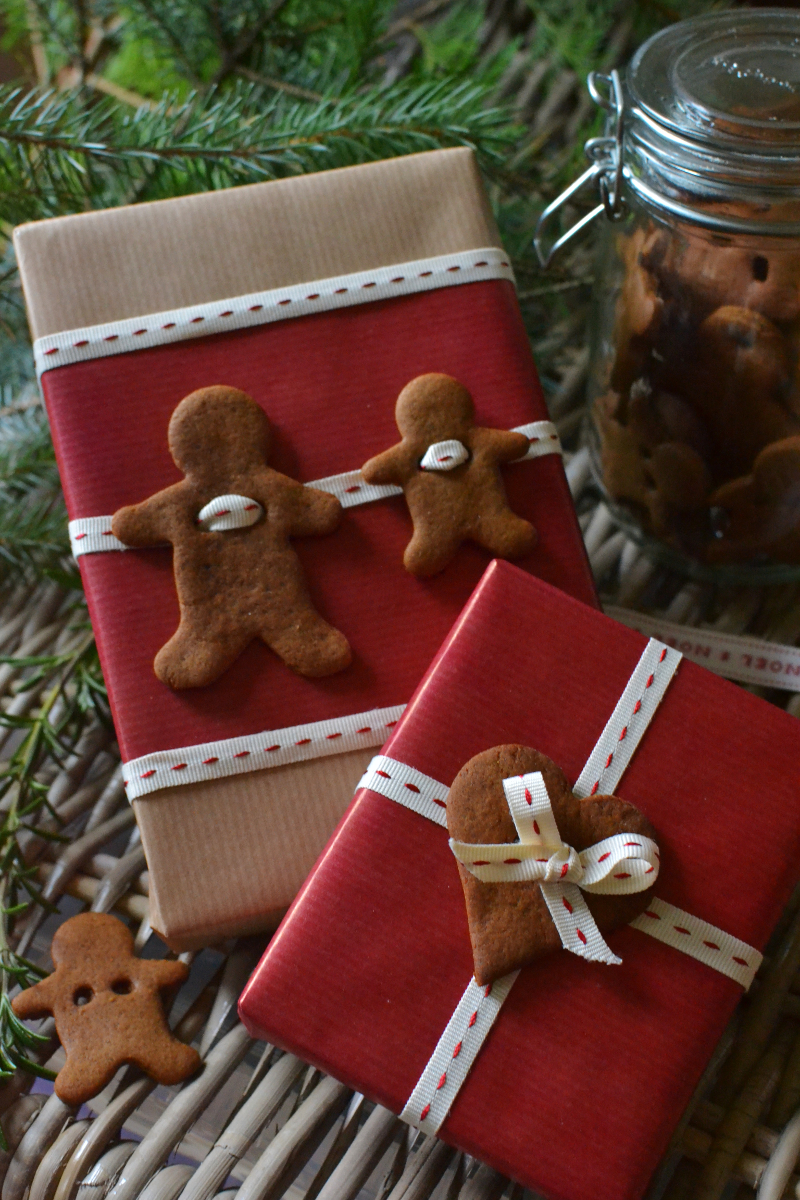 Gingerbread gift tags Decorator's Notebook blog recipe