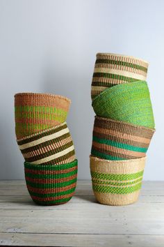 Kenyan basket: Green