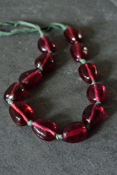 Glass Bead Necklace