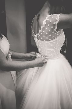 Polka Dot Tulle 1950