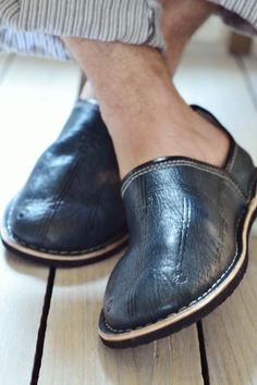 Mens Moroccan leath