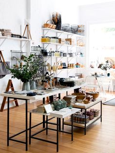 The lofty interior o