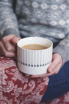 Grey line mug - Deco