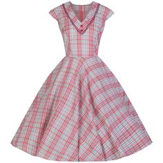 Vintage Pink Plaid R