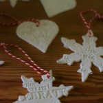 Air drying clay Christmas decorations LR