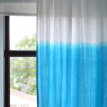 dip dye curtains how to guide DIY