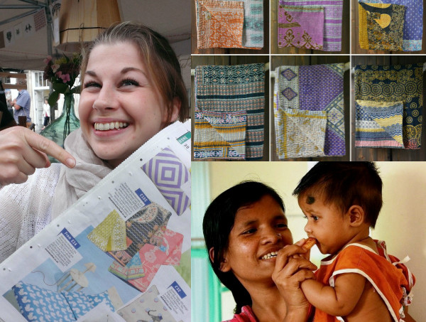 Kantha quilts from Decorator's Notebook in The Sunday Times