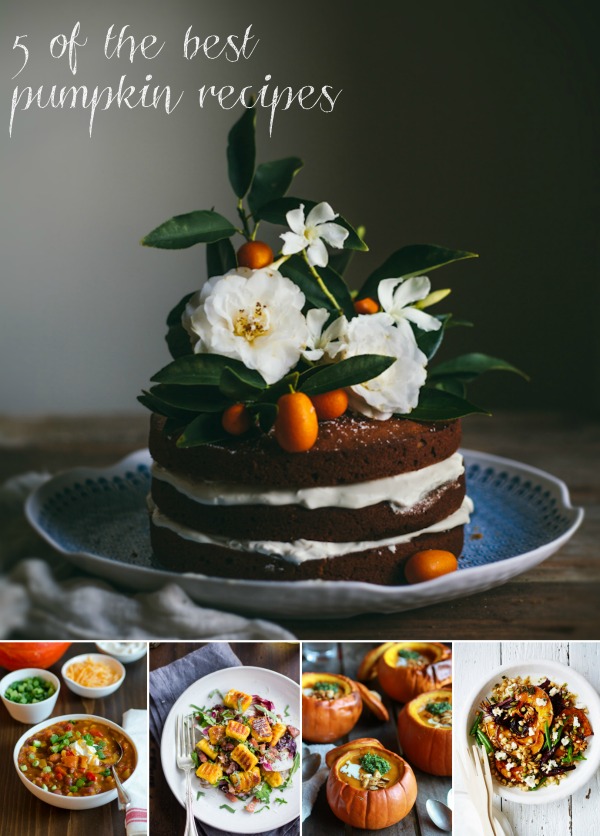 5 of the best pumpkin recipes