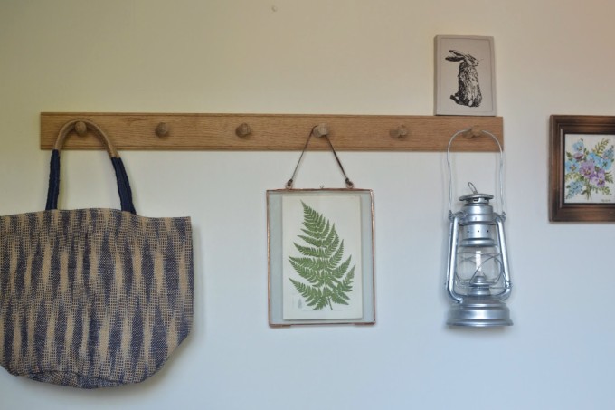 Decorator's Notebook double sided picture frame in the home of Jen Little Birdie Blog