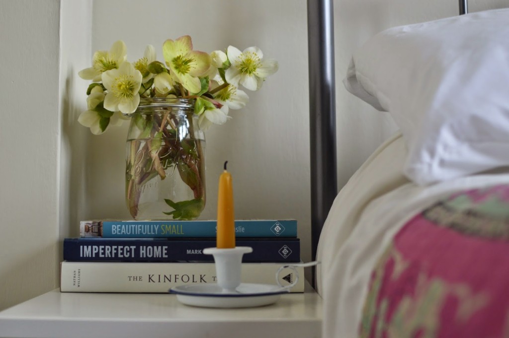 Decorator's Notebook kantha quilt in the home of Jen Little Birdie blog