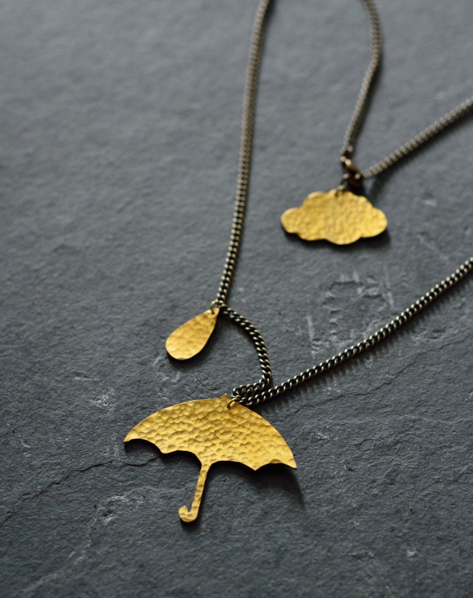 Brass_umbrella_necklace_fair_trade Decorator's Notebook