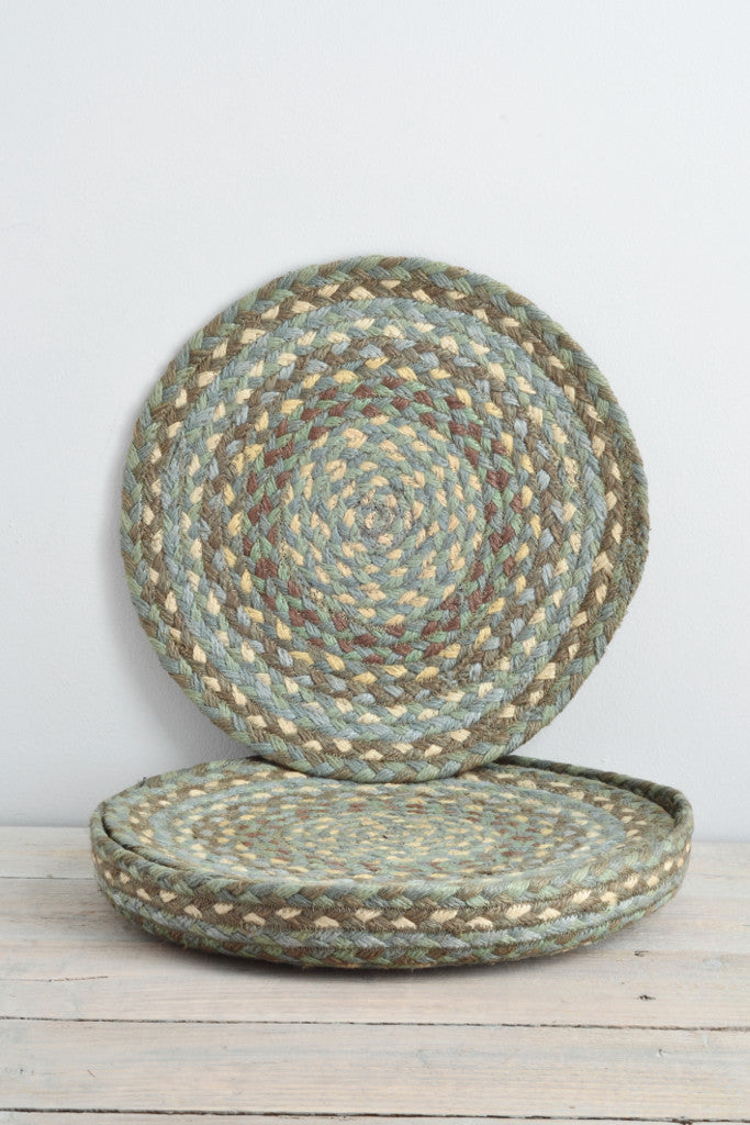 Seaspray braided placemats: set of six - Kitchen and Tableware - Decorator's Notebook