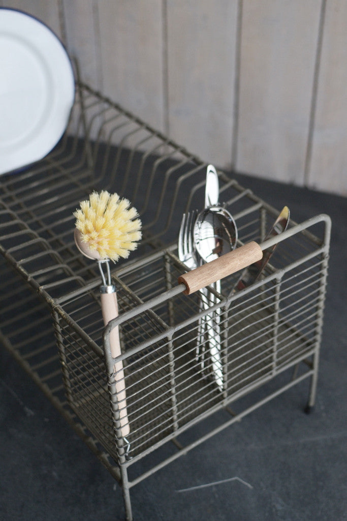 Vintage wire dish drainer rack - Kitchen and Tableware - Decorator's Notebook
