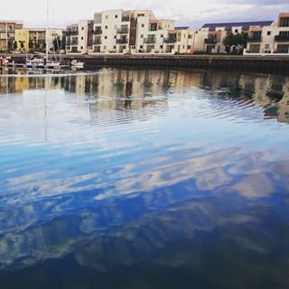  A beautiful autumn evening by the marina this evening. Glassy reflections on the water 