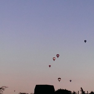  Great bike ride tonight. Went far enough to take in a glimpse of #bristolballoonfiesta #bristol 