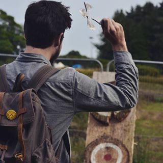  Fab weekend of axe throwing, rabbit skinning, rope making, campfires, salsa dancing and food at @goodlifeexperience. Fab way to spend a birthday   ⛺   #goodlifeexp 