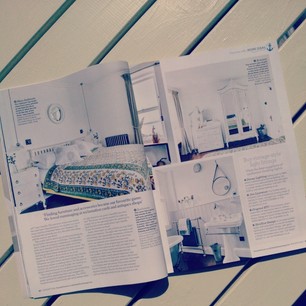  One of my favourite recent house shoots for Ideal Home. What a week of would be to stay at the beautiful Cuttlefish in Mousehole. 