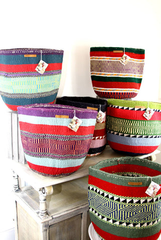 Nifty Recycled Baskets