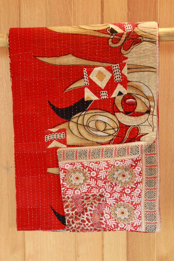 Kantha quilt 13: by Lovely b