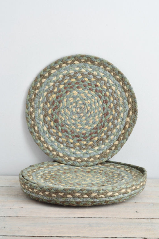 Seaspray braided placemats: set of six - Kitchen and Tableware - Decorator's Notebook