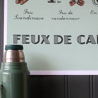  Classy gifts for men are not easy to find, but at Decorator's Notebook we think we have ideas they'll love. This is our Campfire print, an original screen print inspired by French school room posters. Check out the full design in the Decorator's Notebook online shop (link in profile) 